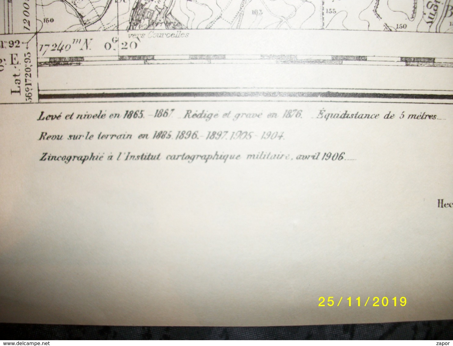 Carte Topographique De Waver - Wavre (Bierges - Bonlez - Dongelberg - Longchamps - Liernu - Chastre) - Topographical Maps