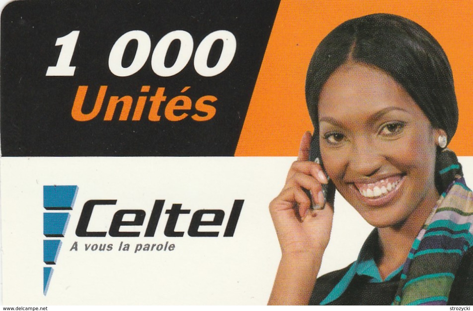 Malawi - Celtel - Woman 1000un. - Malawi