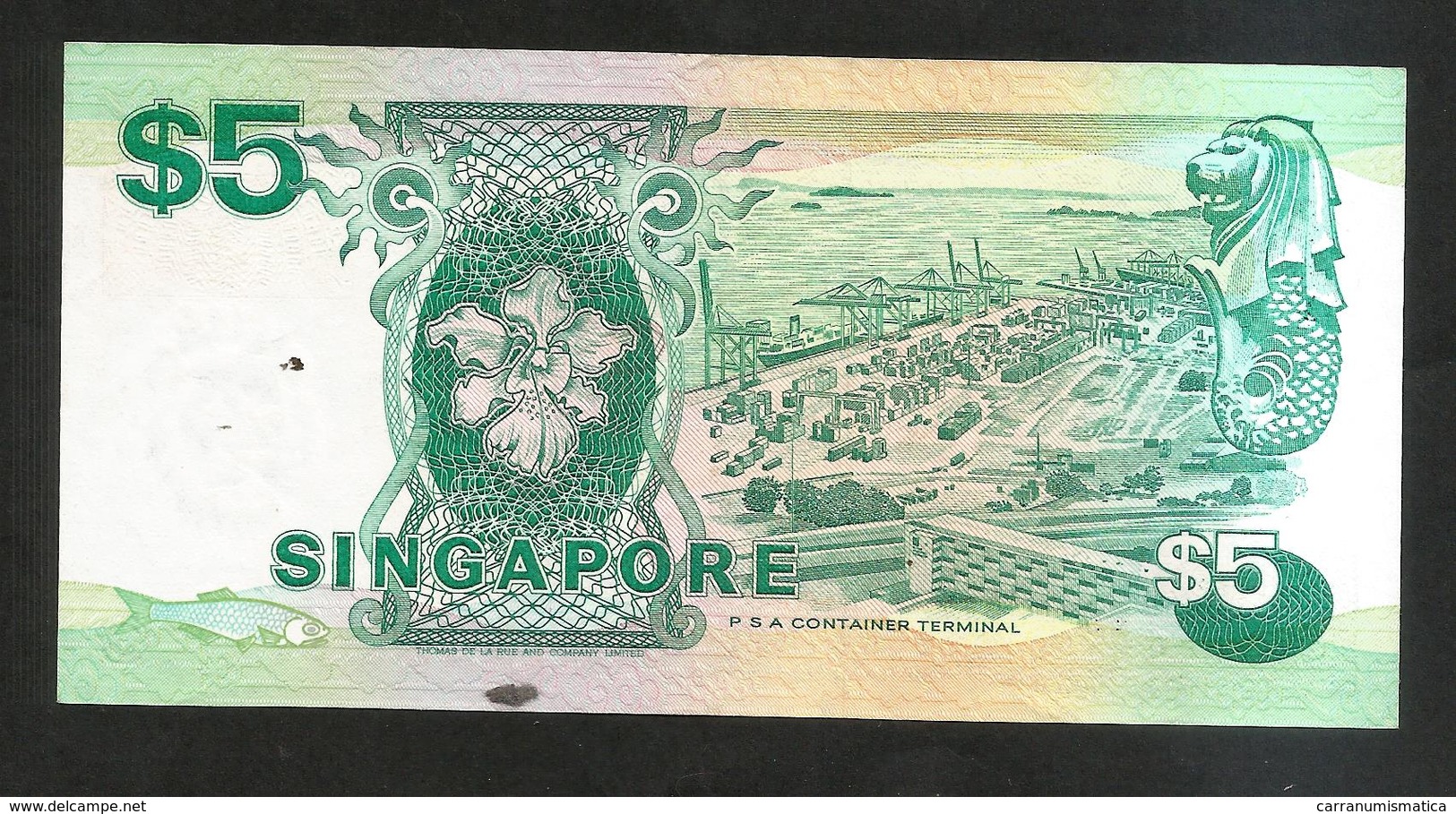 SINGAPORE - 5 DOLLARS / TWAKOW - Singapore