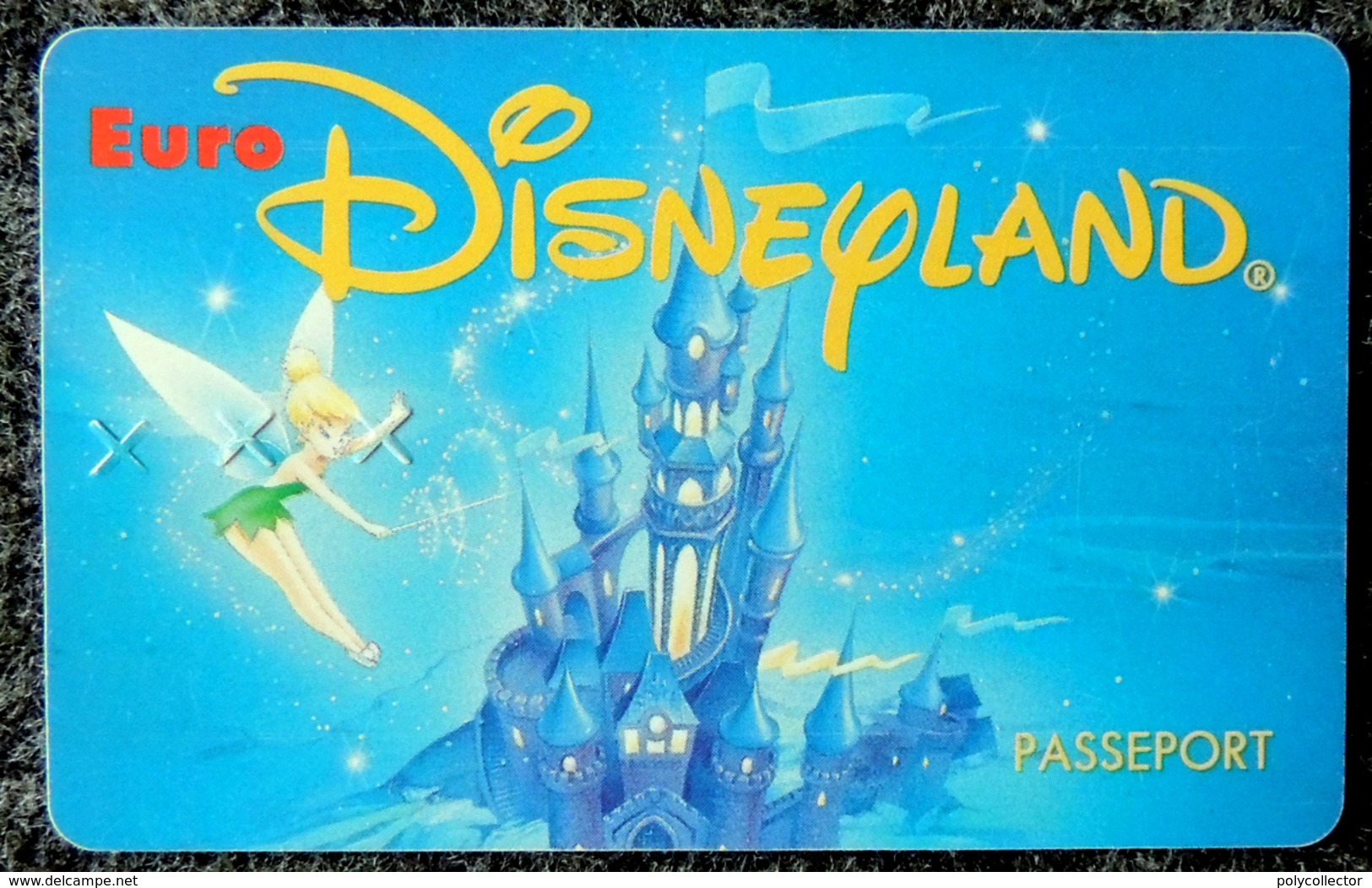 EURO DISNEYLAND  Fée Clochette (Peter Pan) 1 Adulte + 2 Enfants - Disney