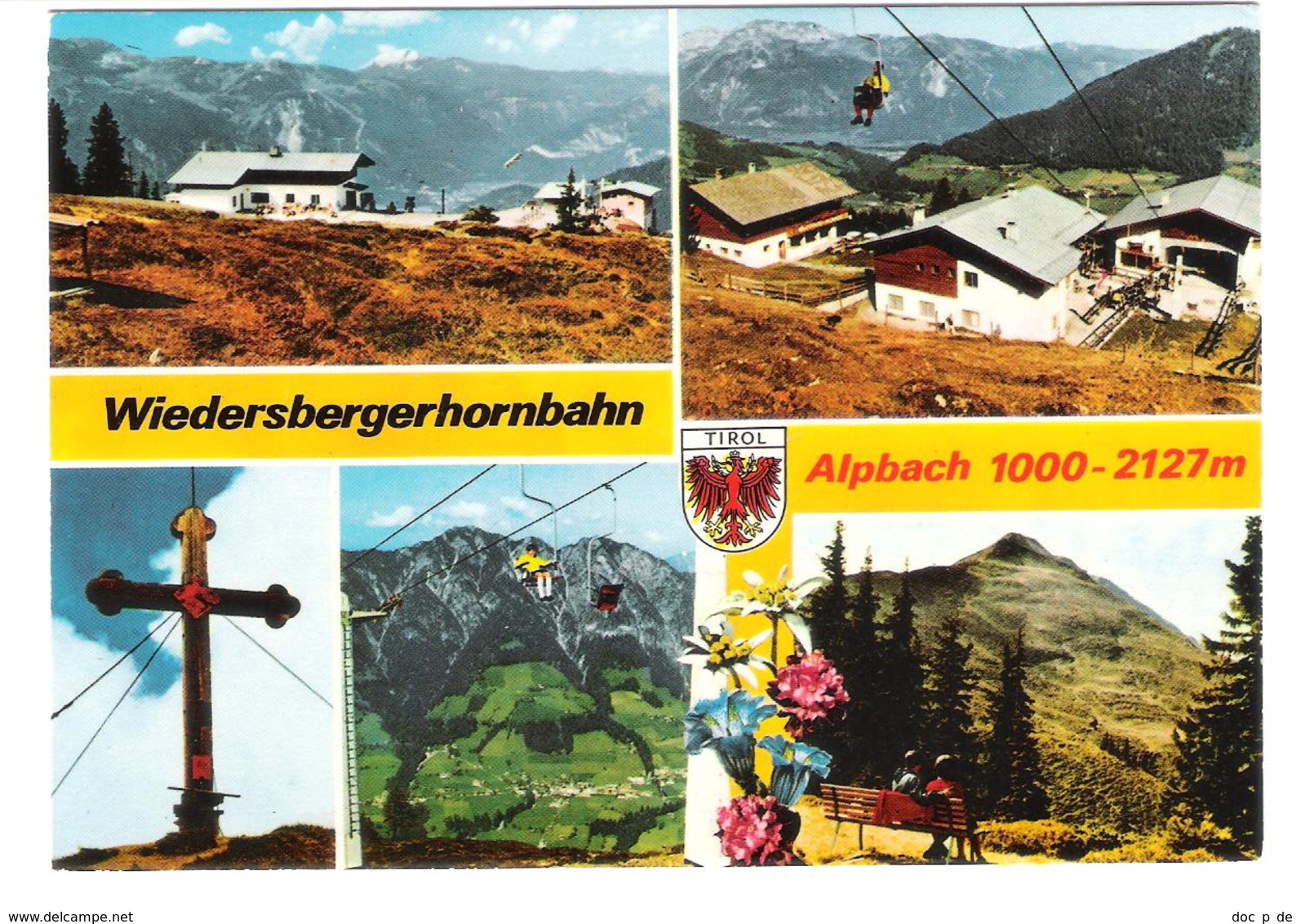 Österreich - Alpbach In Tirol - Gasthaus Hornboden - Wiedersbergerhornbahn - Brixlegg