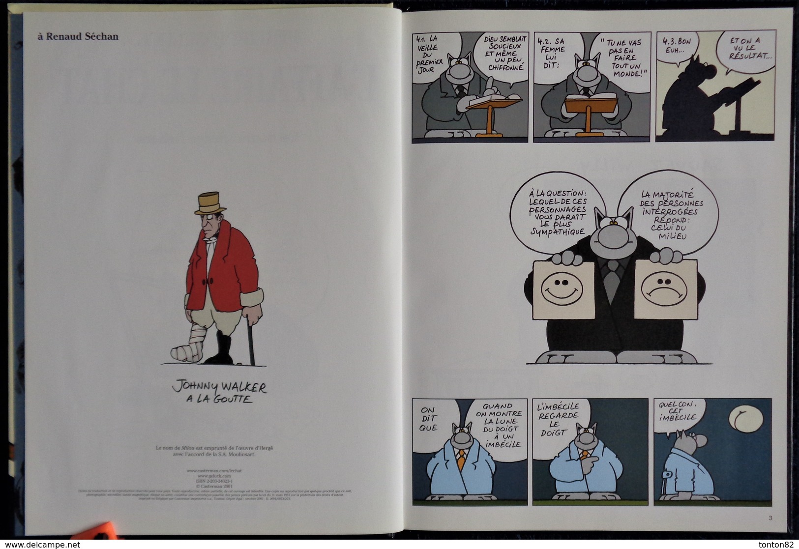 Philippe Geluck - L' Affaire LE CHAT - Casterman - (  2001 ) . - Geluck