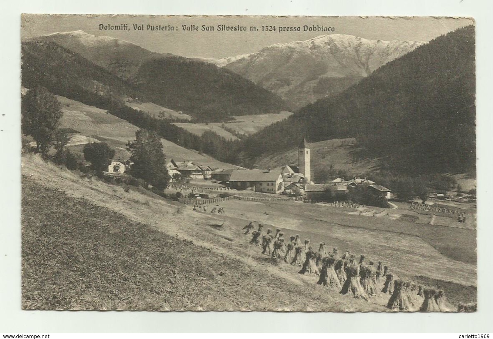 VALLE SAN SILVESTRO PRESSO DOBBIACO   VIAGGIATA FP - Bolzano