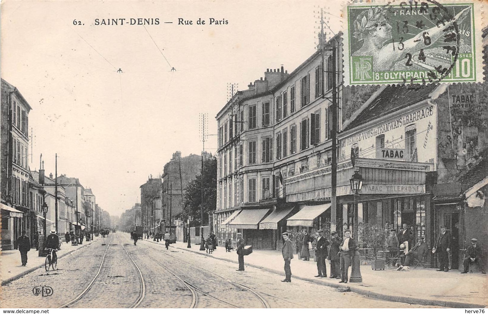 SAINT DENIS (93) - Rue De Paris - Saint Denis