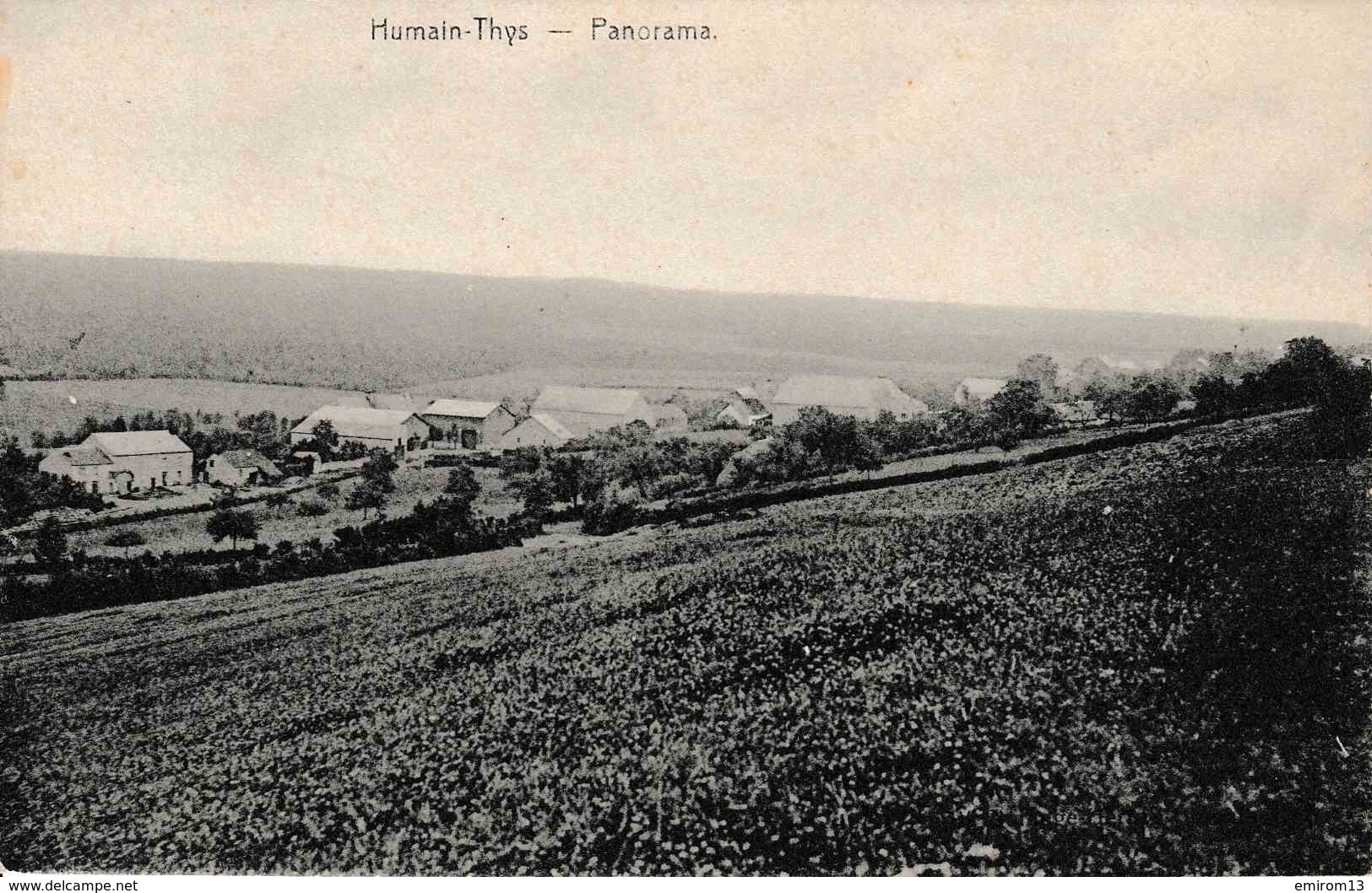 Marche-en-Famenne Humain-Thys Panorama 1915 édit Florange Herain N°12 744 - Marche-en-Famenne