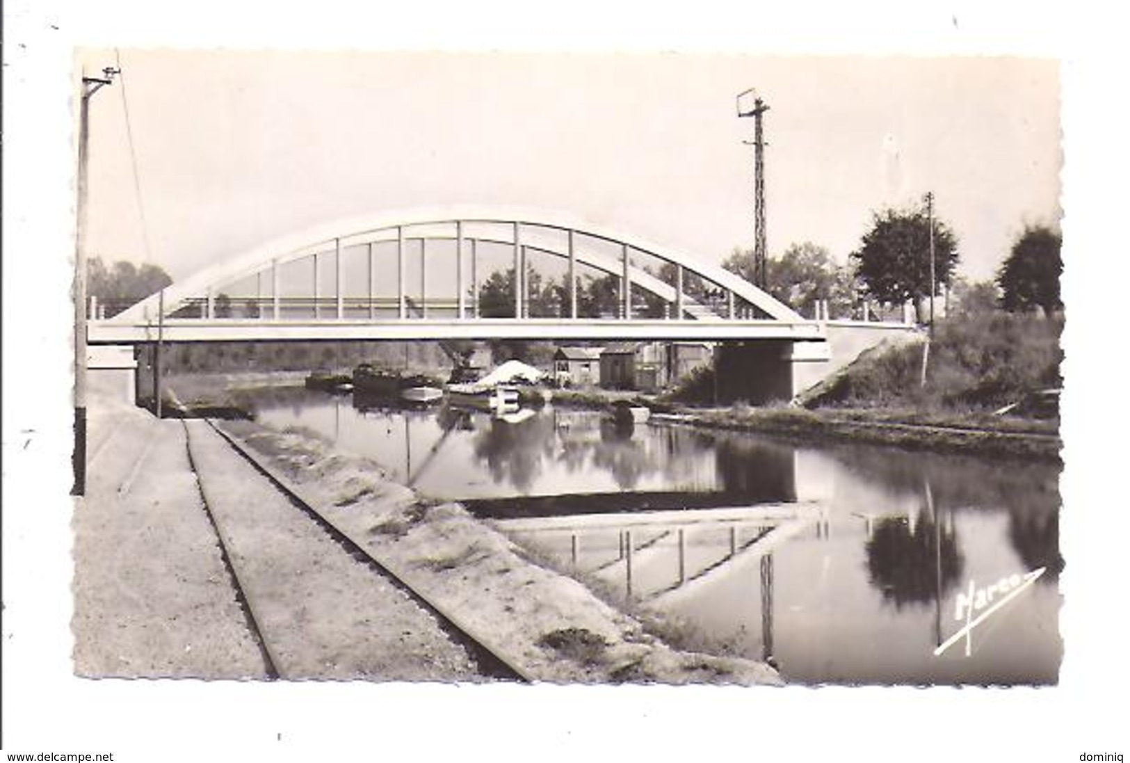 Anizy-le-Château, Le Canal De L'Ailette Et Le Pont D'Anizy Le Château - Autres & Non Classés