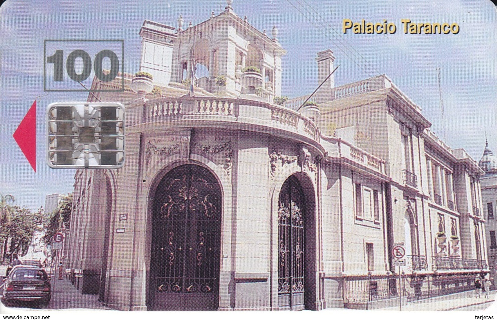 Nº 014 TARJETA DE URUGUAY DE EL PALACIO TARANCO - Uruguay