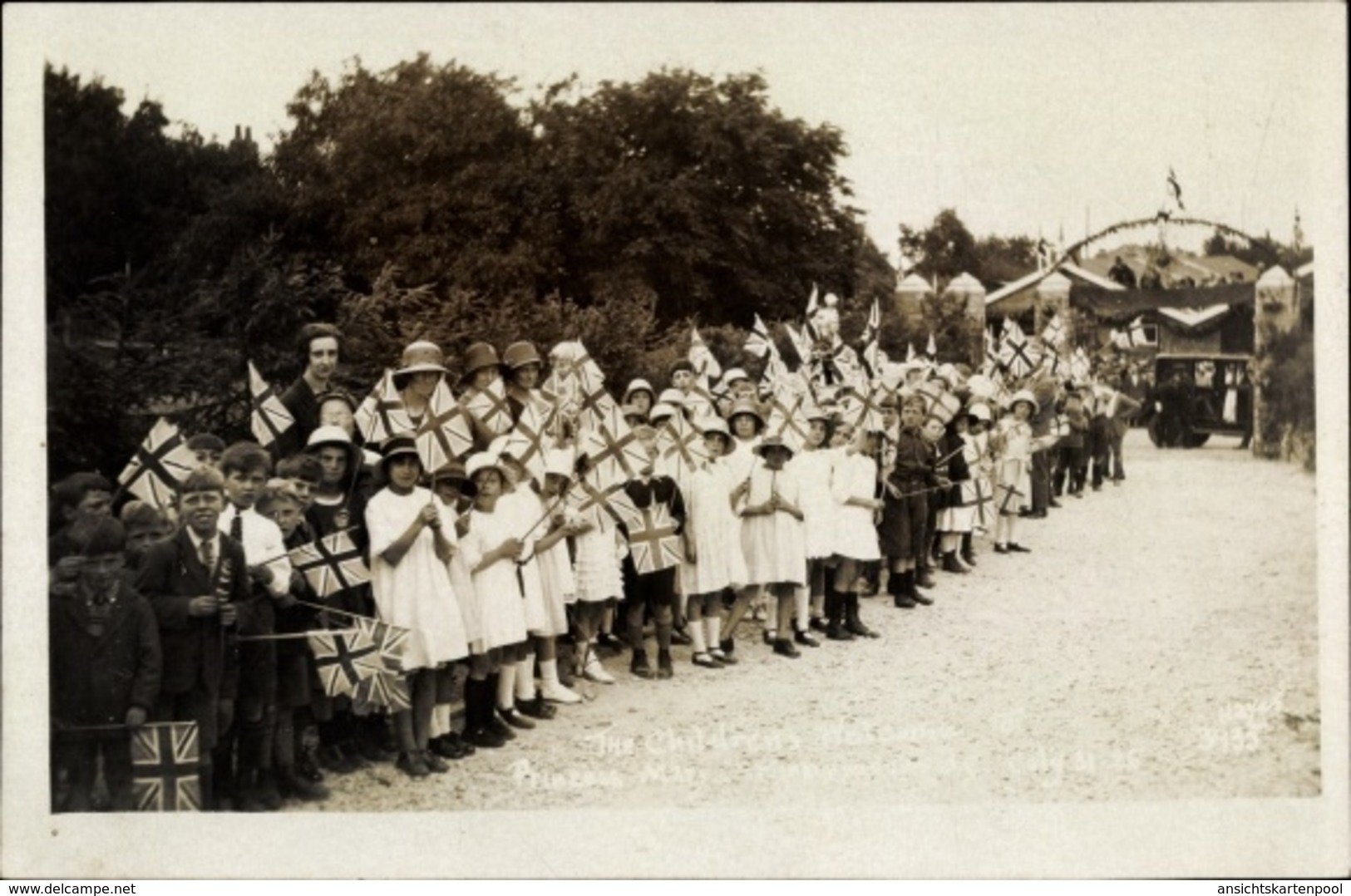 Cp Princess Mary, Children Welcome 31st July 1925 - Case Reali