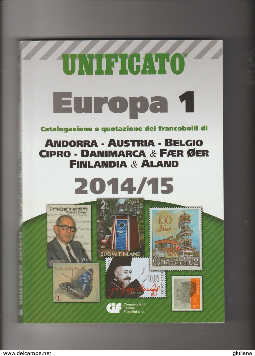 Catalogo   UNIFICATO EUROPA 1  2014/15, Usato Come Nuovo - Italië