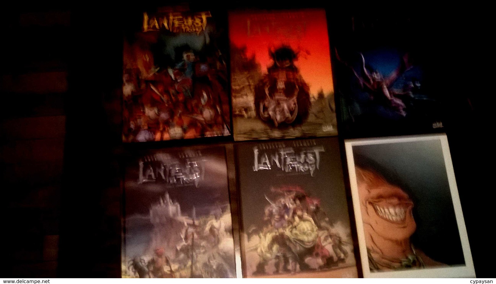 LANFEUST TROY COFFRET ARGENT 1 + EX-LIBRIS (1 2 3 4) TBE SOLEIL 1996 Arleston Tarquin (BI3) - Lanfeust De Troy