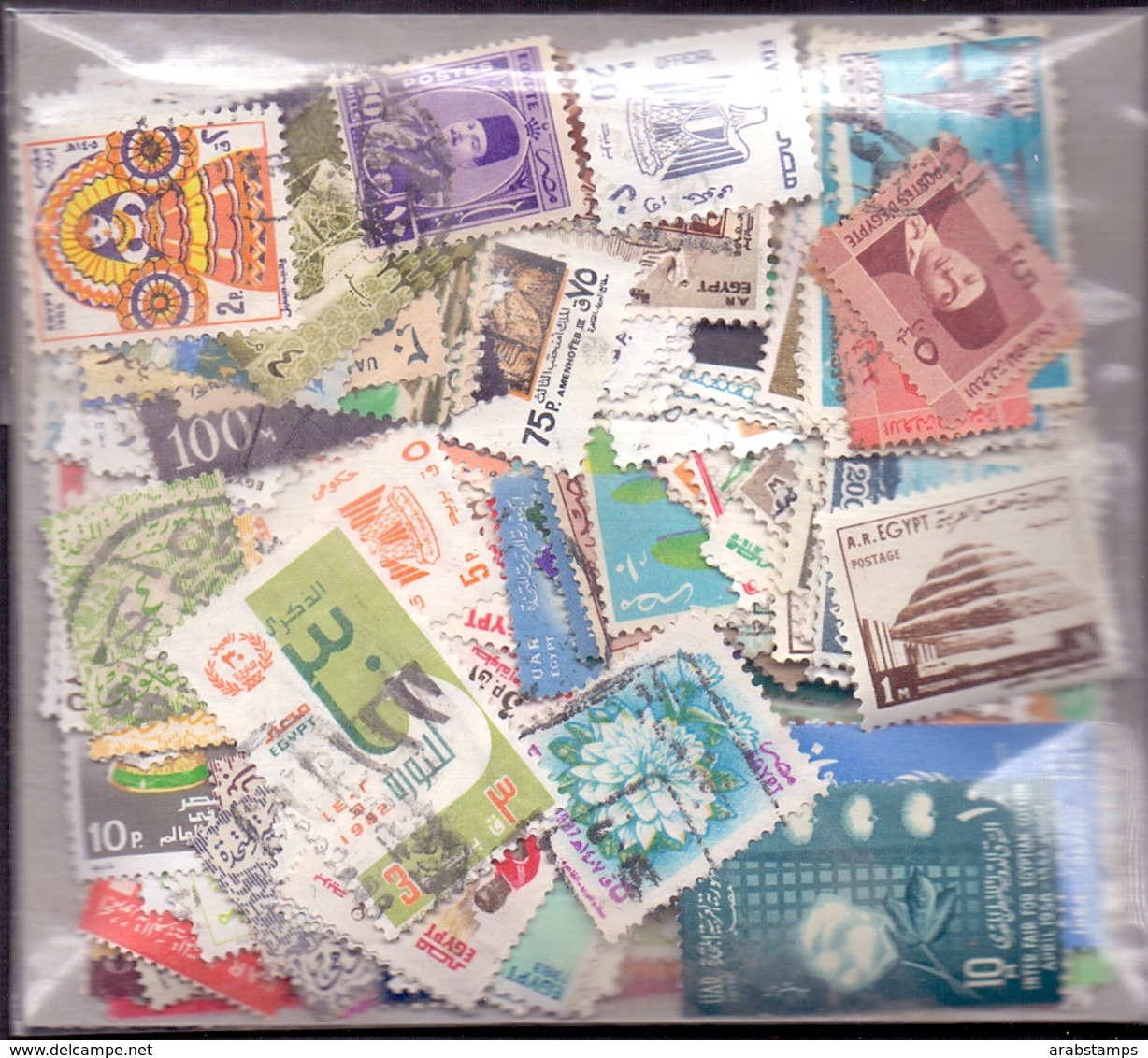 Egypt Packet 300 Different Stamps Used & Unused - Other & Unclassified