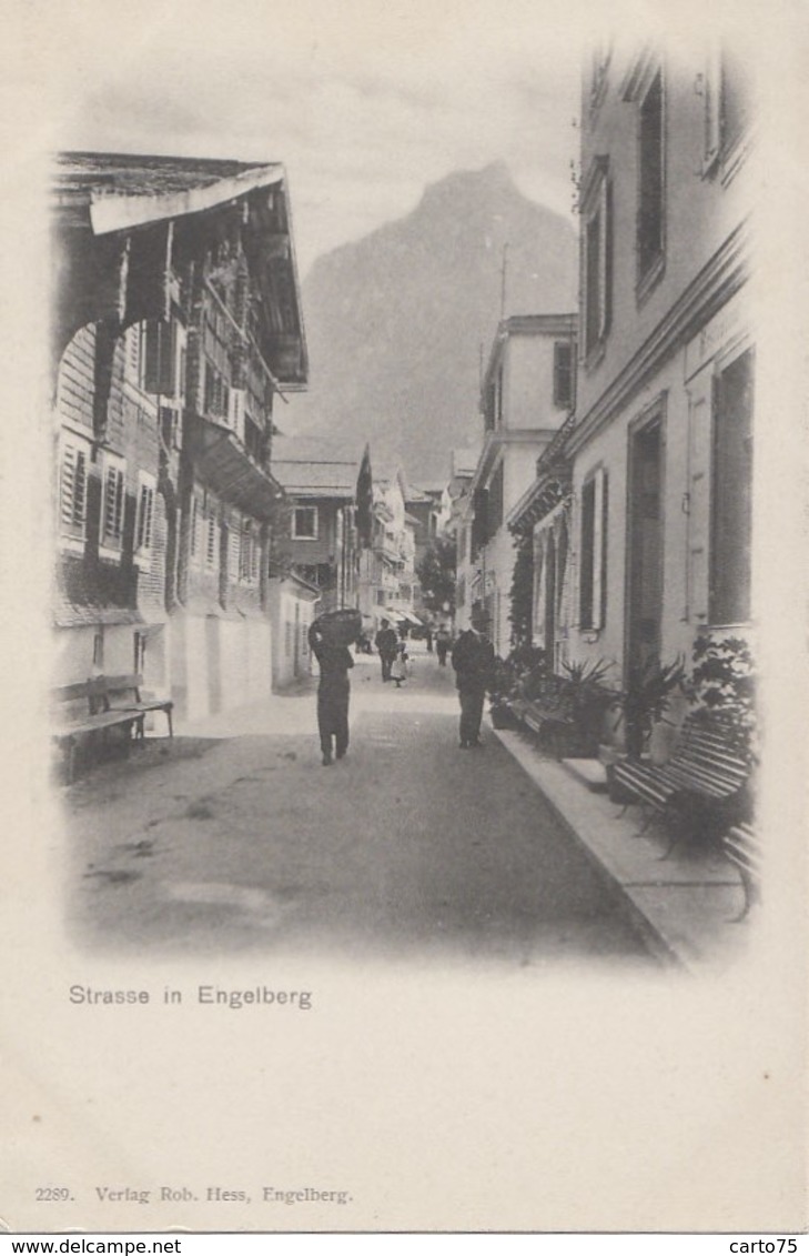 Suisse - Engelberg  - Strasse In Engelberg - Précurseur - Engelberg