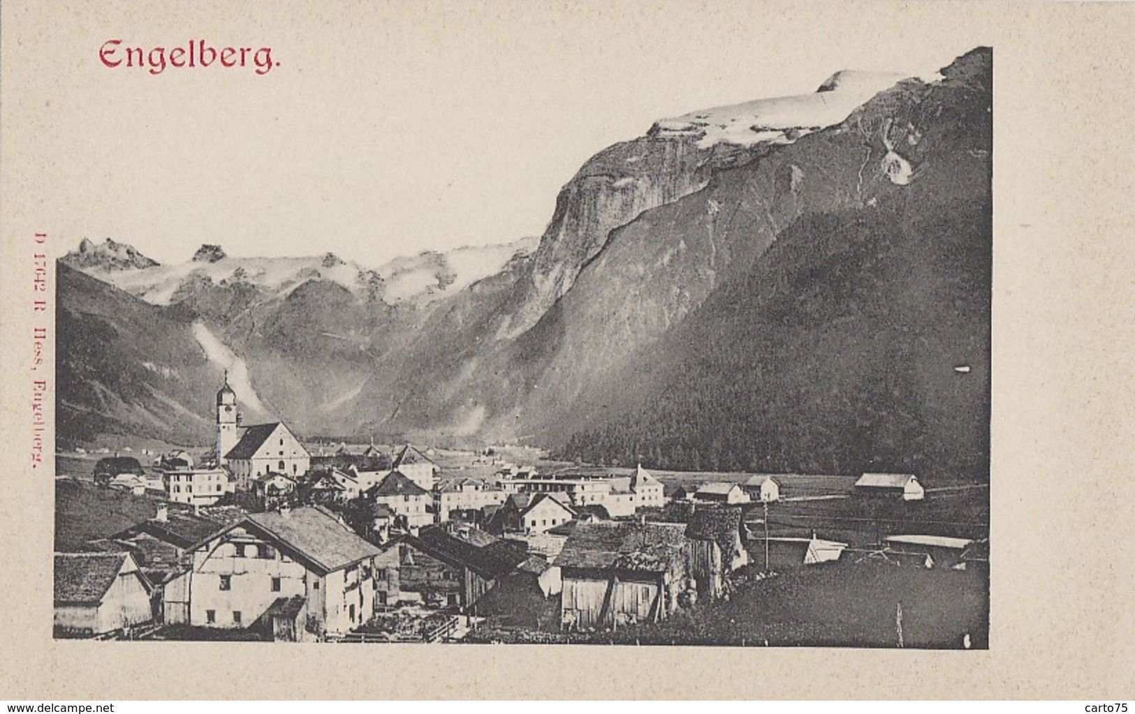 Suisse - Engelberg  - Panorama - Précurseur - Engelberg