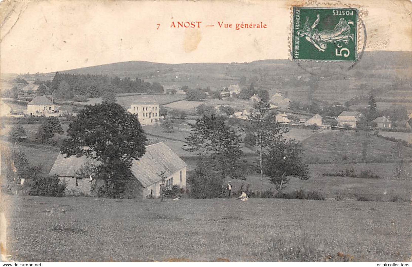 Anost        71         Vue Générale           (voir Scan) - Autres & Non Classés