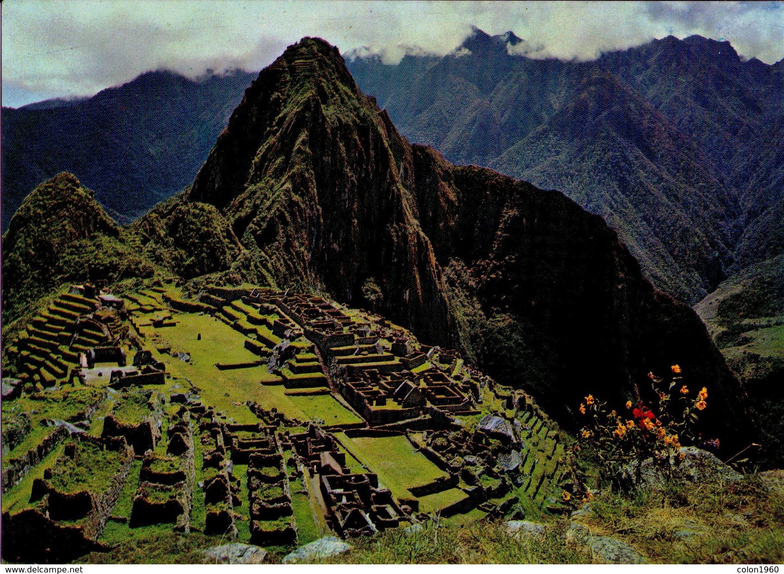 PERU. CUZCO. VISTA PANORAMICA DE MACHUPICCHU - MACHUPICCHU'S PANORAMIC VIEW. B11. (385) - Perú