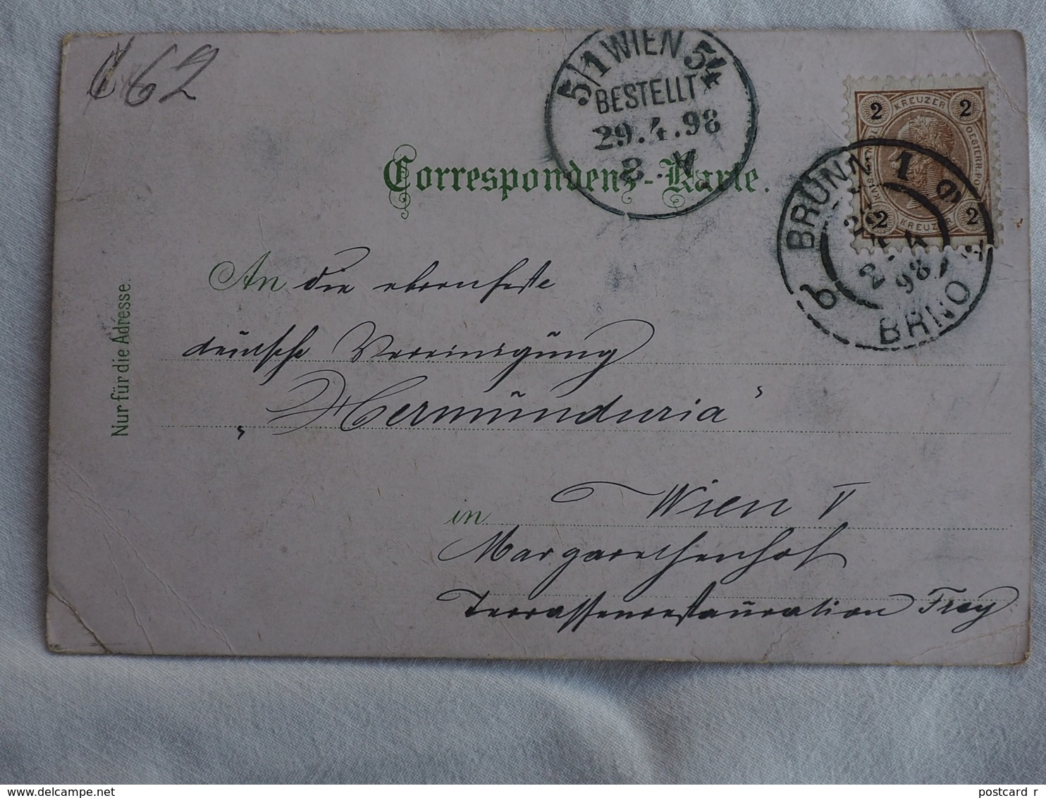 Fürst Otto Ed. Leopold Von Bismarck, Herzog Von Lauenburg Stamp 1898   A 208 - Historical Famous People