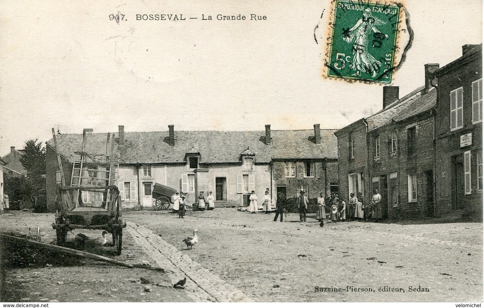 BOSSEVAL.  La Grande Rue - Altri & Non Classificati