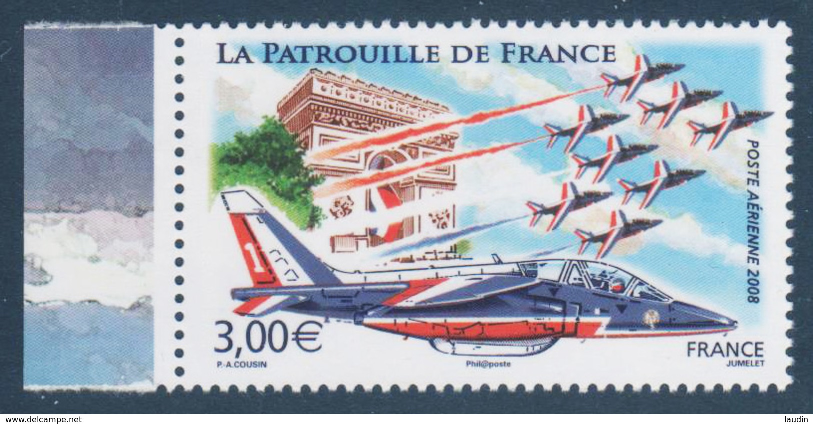 Poste Aérienne N° 71 A , Patrouille De France , Provenant De La Feuille De 10 Timbres , Port Gratuit - 1960-.... Nuovi