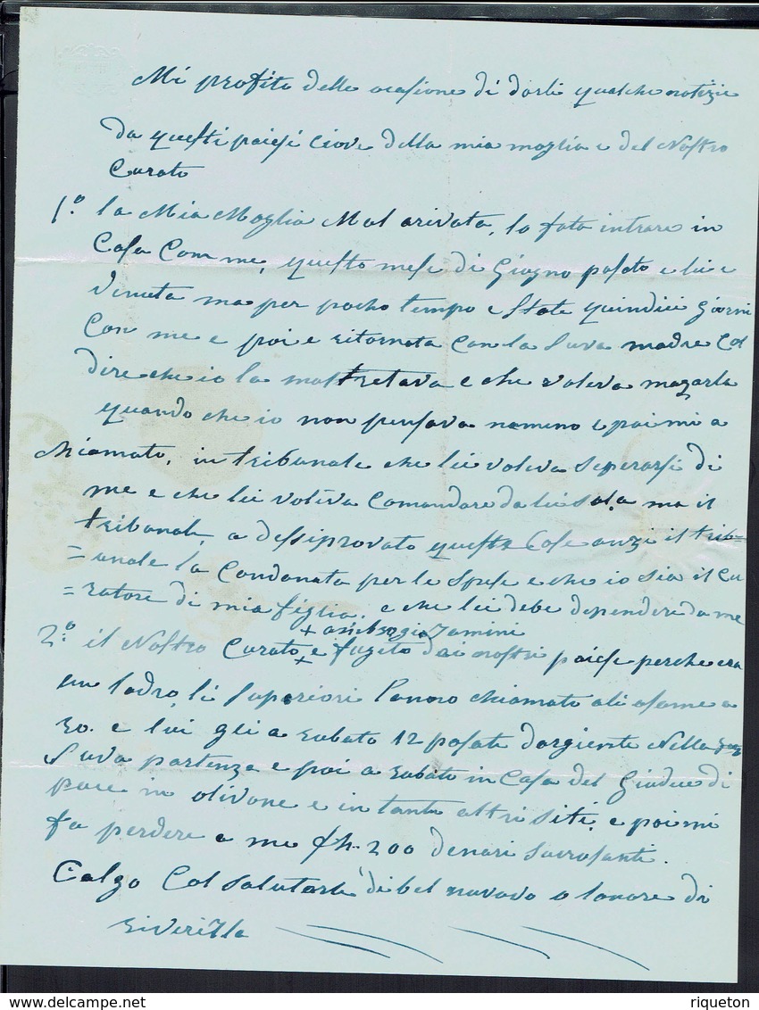 Suisse - Lettre De Biasca Du 2 Février 1856, Port Dû, Taxe Manuscrite 4 Décimes, Pour Lyon - B/TB - - Covers & Documents