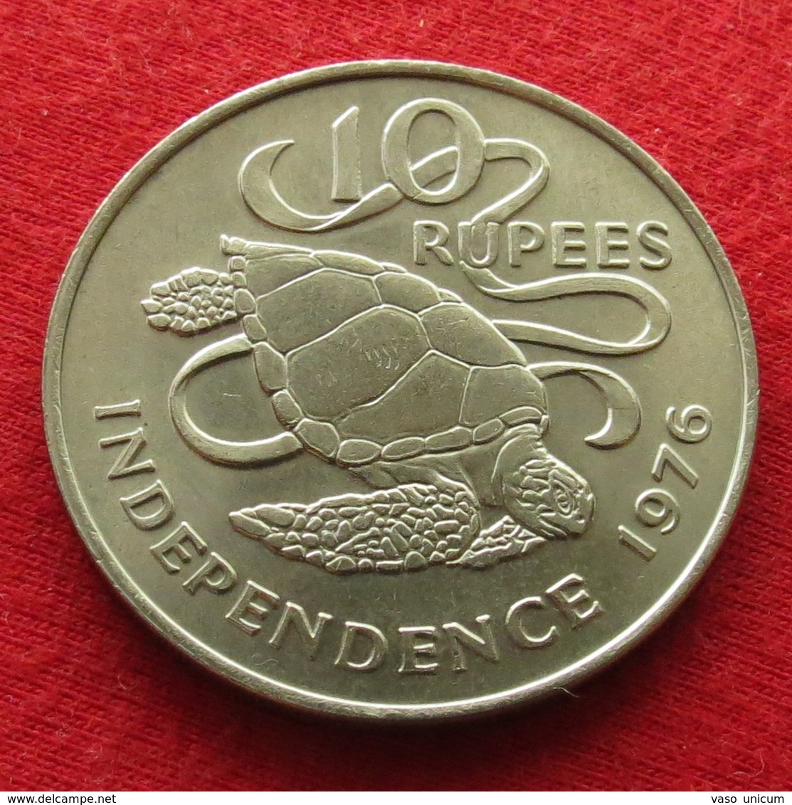 Seychelles 10 Rupee 1976 Independence - Seychellen