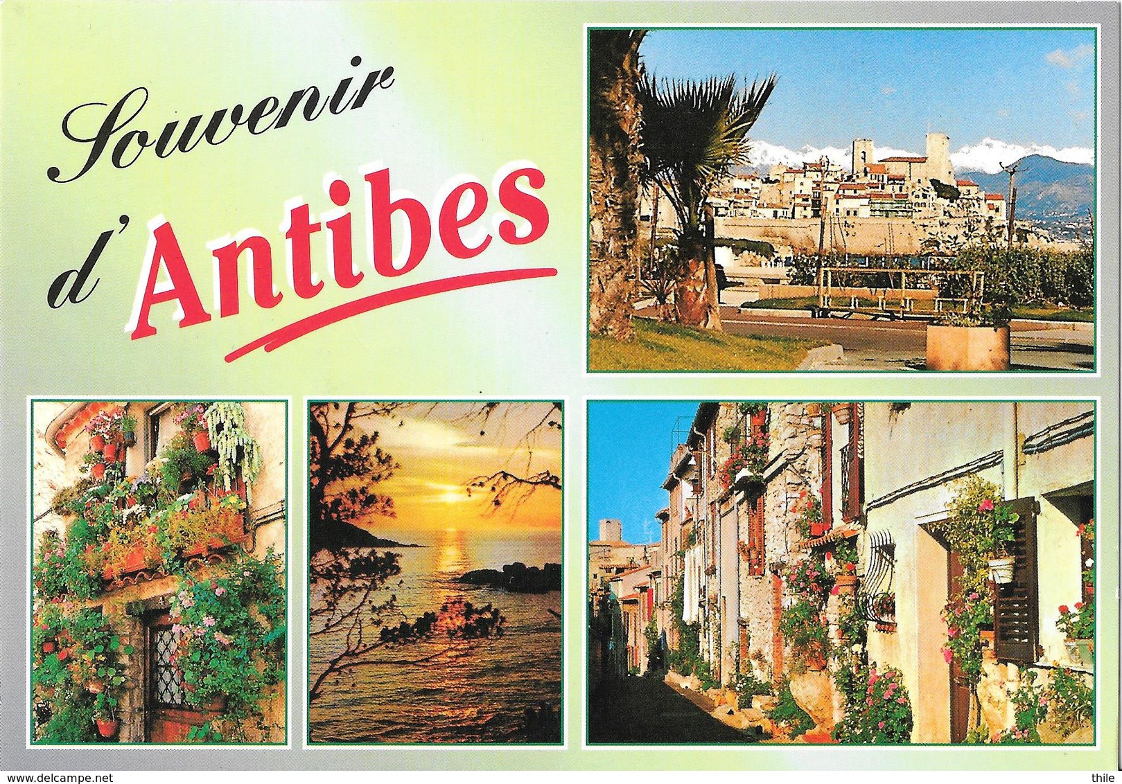 Souvenir D'ANTIBES - Saluti Da.../ Gruss Aus...