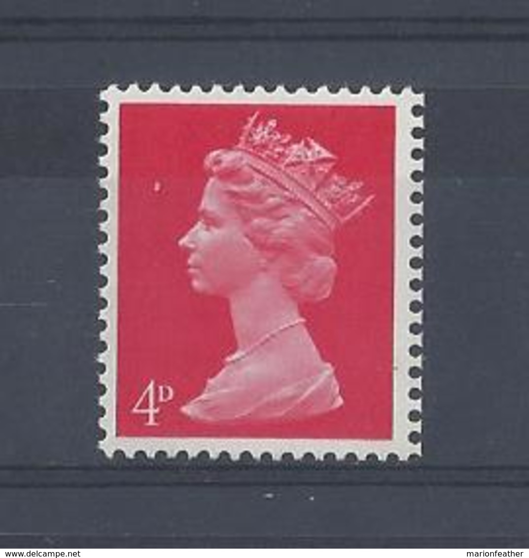 GB..QUEEN ELIZABETH II.(1952-NOW)..." MACHINS..".......4d....SG734.....MNH.. - Machins