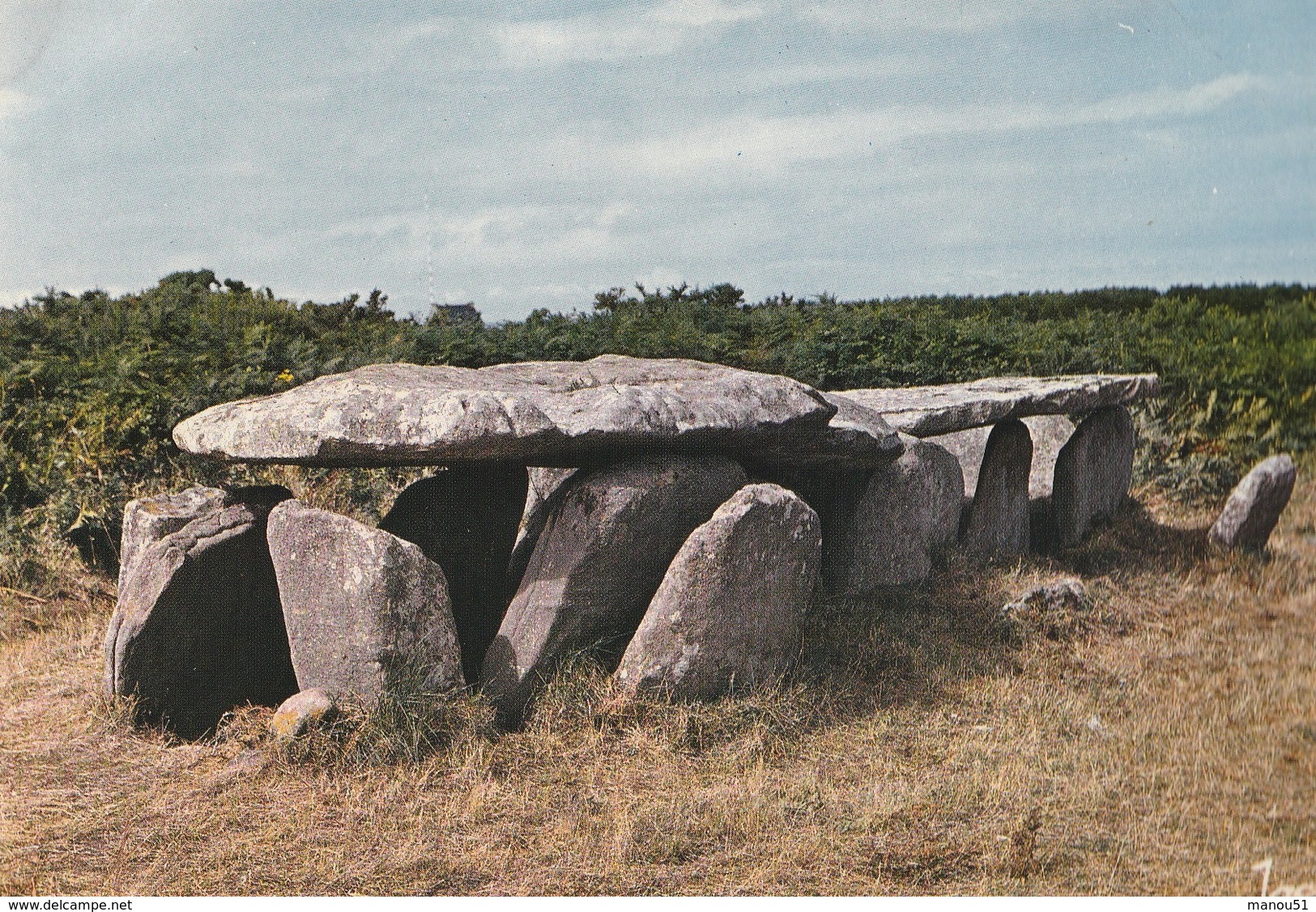 ILE GRANDE -  CPSM : L'allée Couverte ( Dolmens ) - Autres & Non Classés