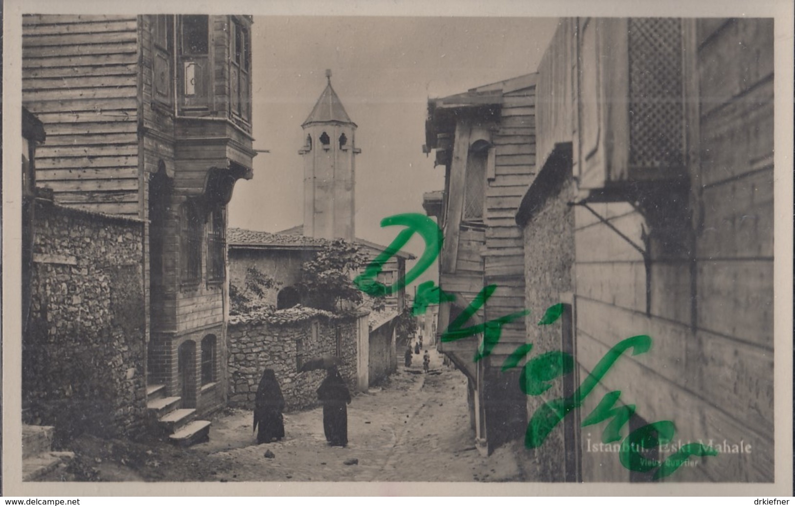 TÜRKEI  ISTANBUL (Konstantinopel), BGasse In Eski Mahalle, Foto Um 1930 - Türkei