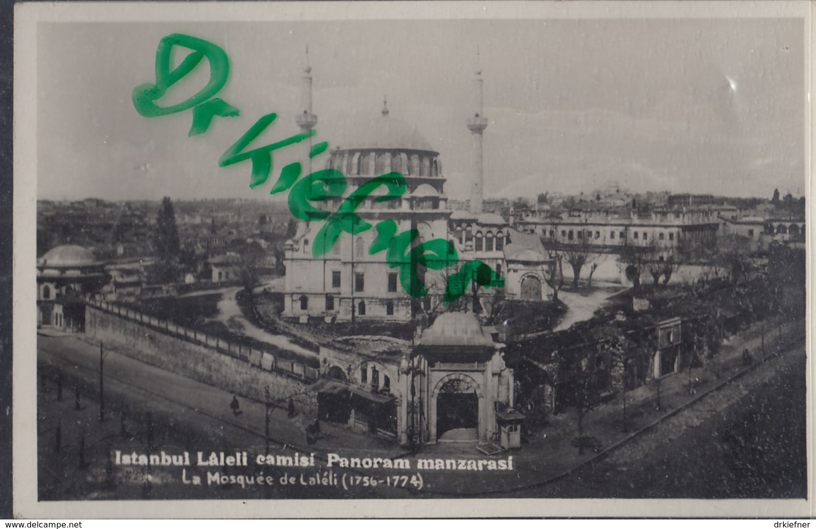 TÜRKEI  ISTANBUL (Konstantinopel), Laleli-Moschee, Foto Um 1930 - Türkei