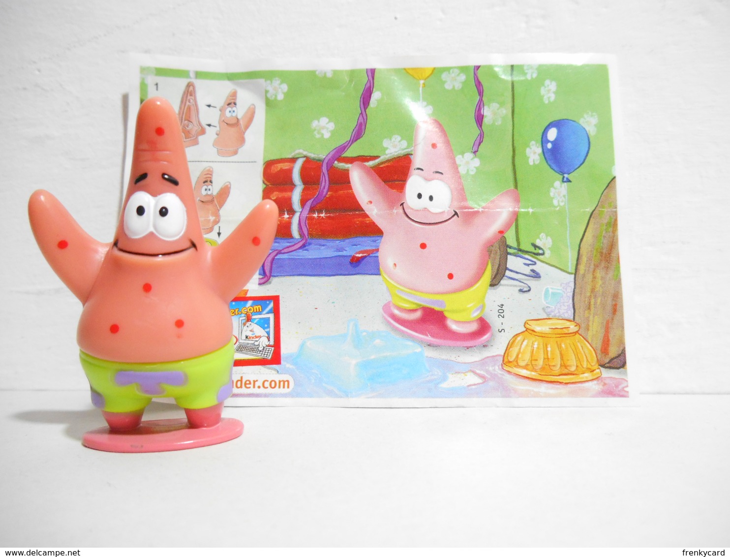 Kinder Spongebob S 204 + Bpz - Figuren