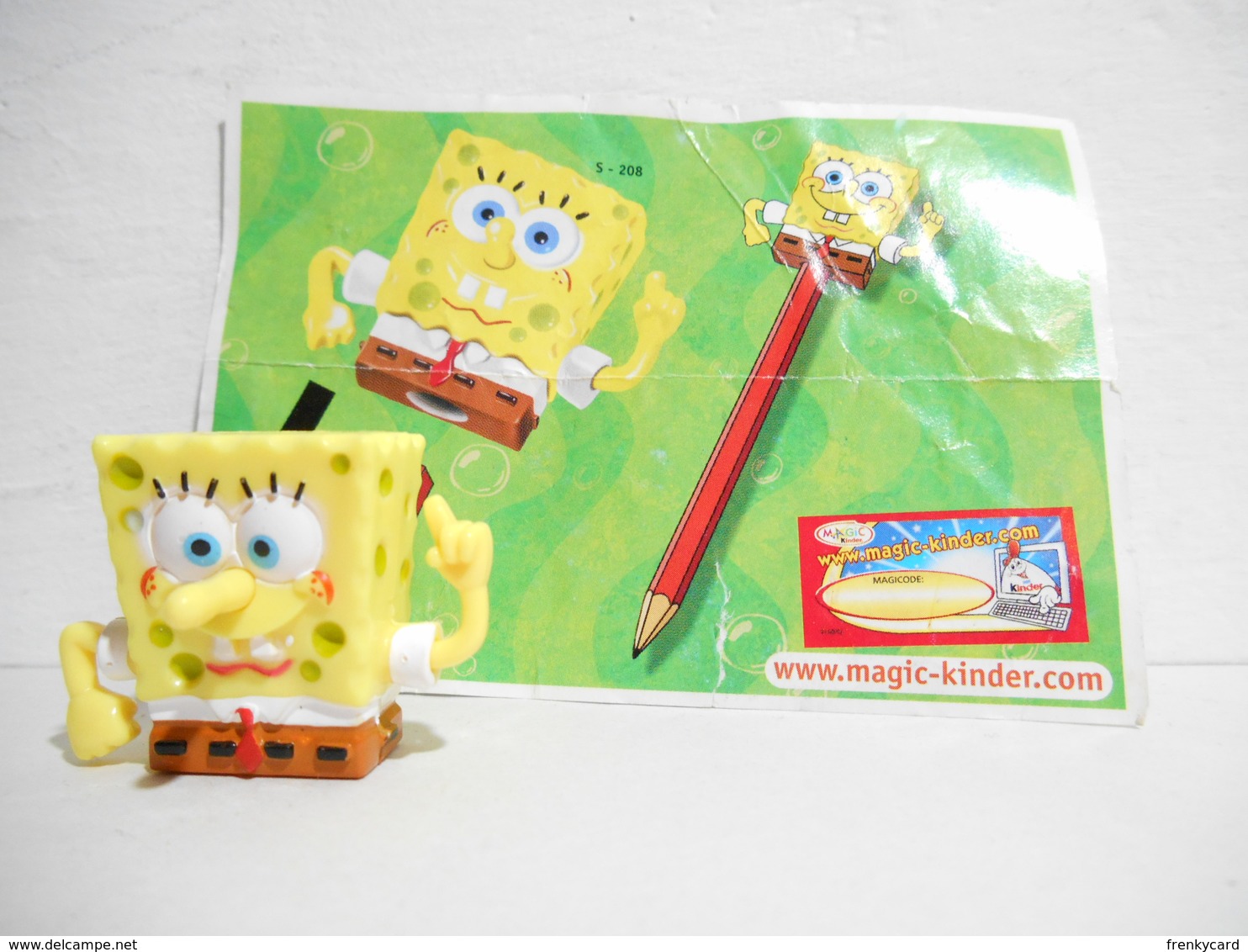 Kinder Spongebob S 208 + Bpz - Figuren