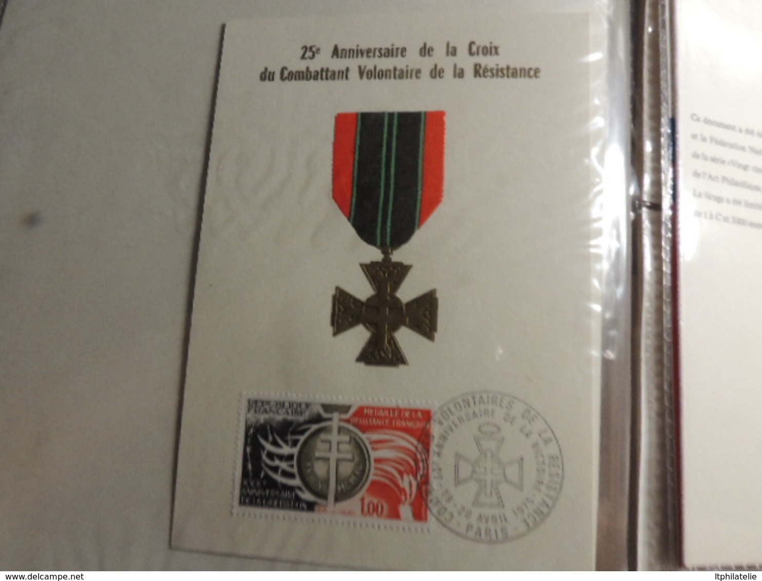 COLLECTION FRANCE    LIBERATION DEGAULLE RESISTANCE CAMP DE CONCENTRATION  FDC  DIVERS DOCUMENTS ET CARTES  LUXE - Sammlungen