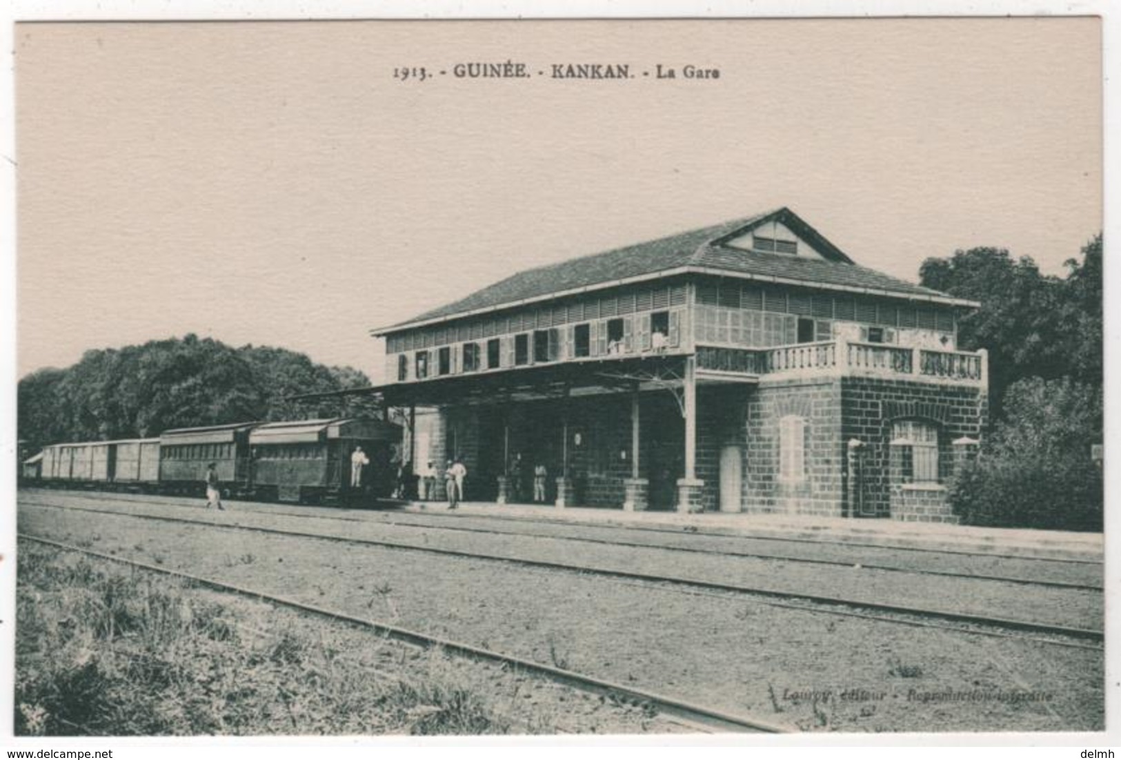 GUINEE Kankan - La Gare Train - Guinée Française