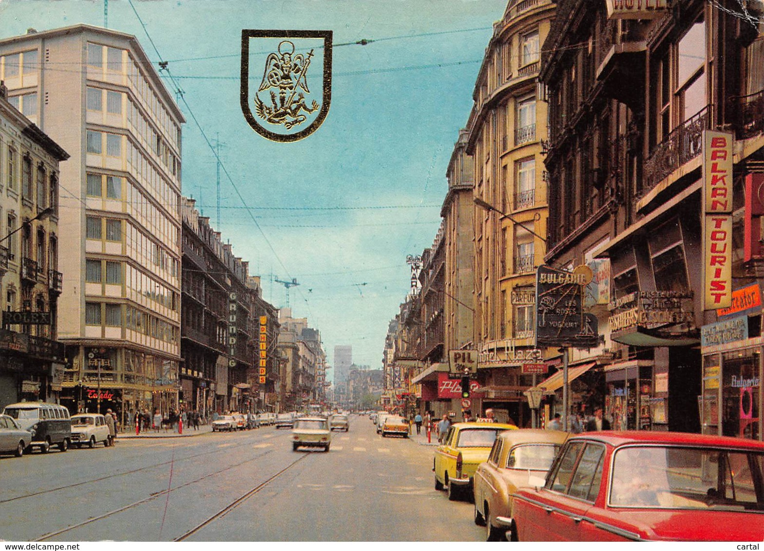 CPM - BRUXELLES - Bld. Ad. Max - Avenues, Boulevards