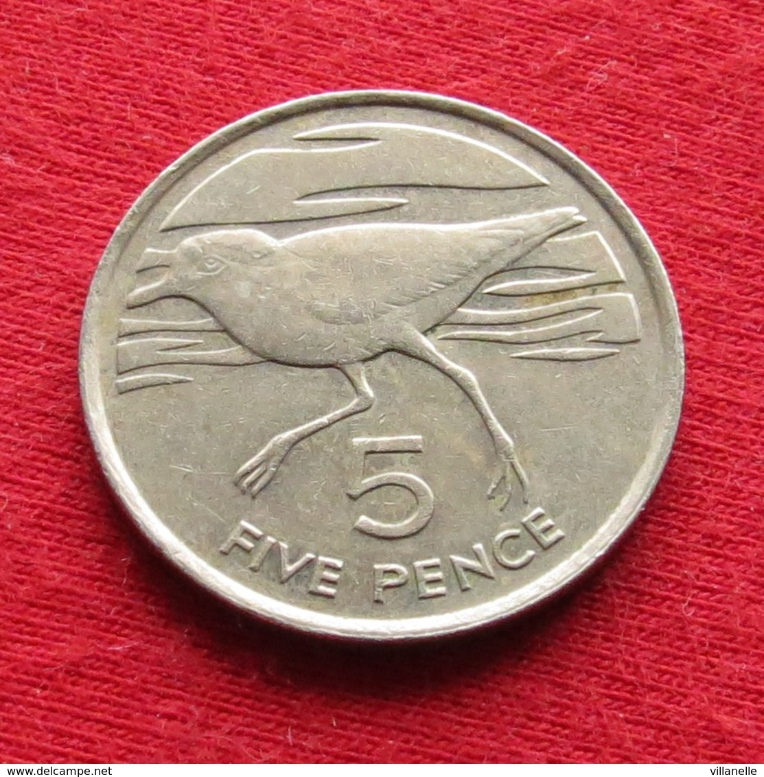 Saint Helena & Ascension 5 Pence 1984 KM# 3 *V1 Bird - Sainte-Hélène