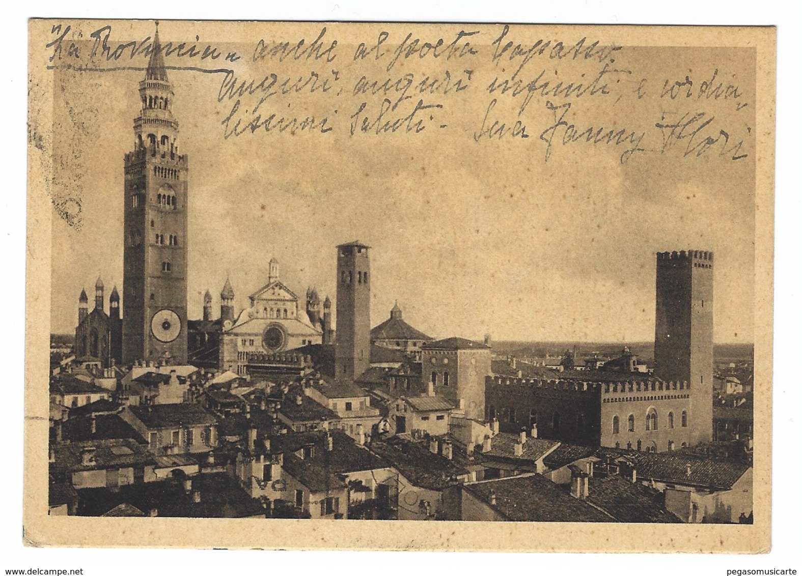 1477 - CREMONA PANORAMA 1950 - Cremona