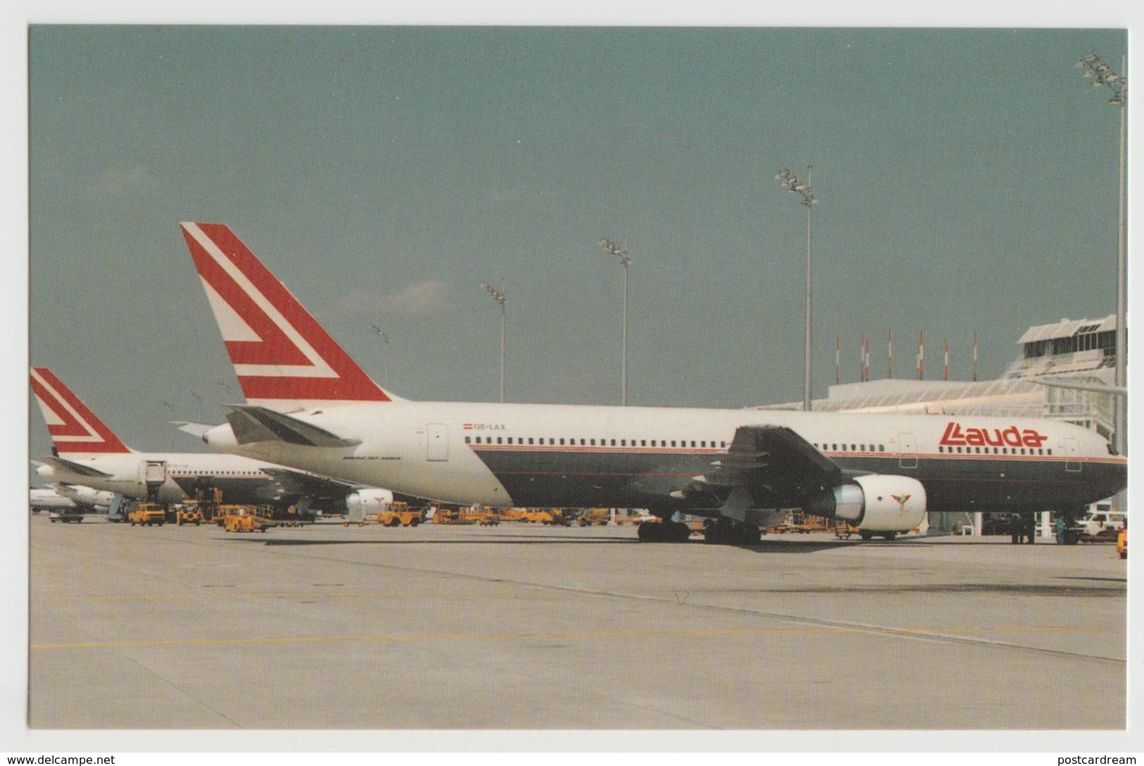 Gleisberg (Glashütte) LAUDA AIRLINES Germany Postcard - Glashütte