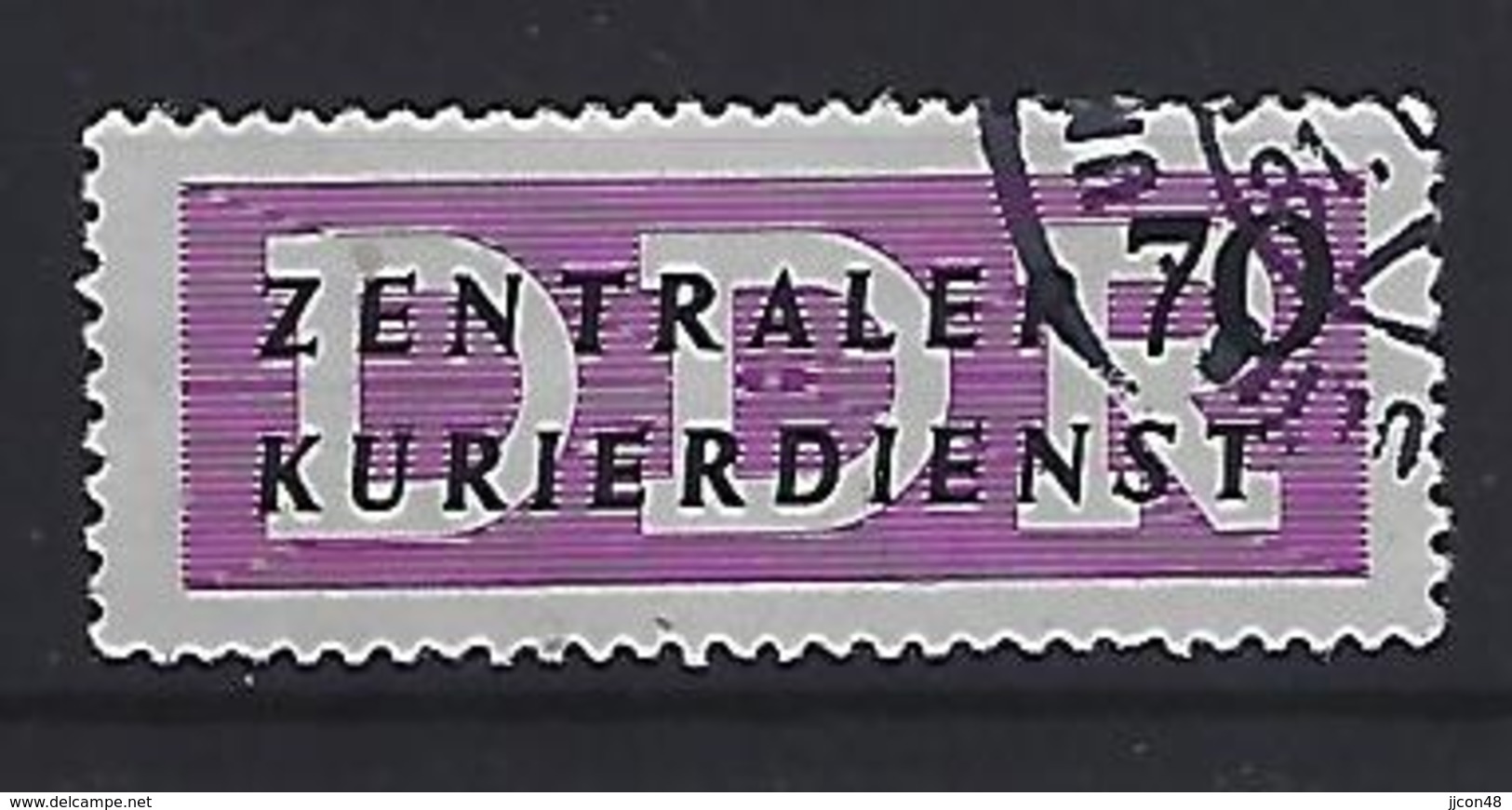 Germany (DDR) 1956 Dienstmarken Fur Den ZKD (o) Mi.9 - Afgestempeld