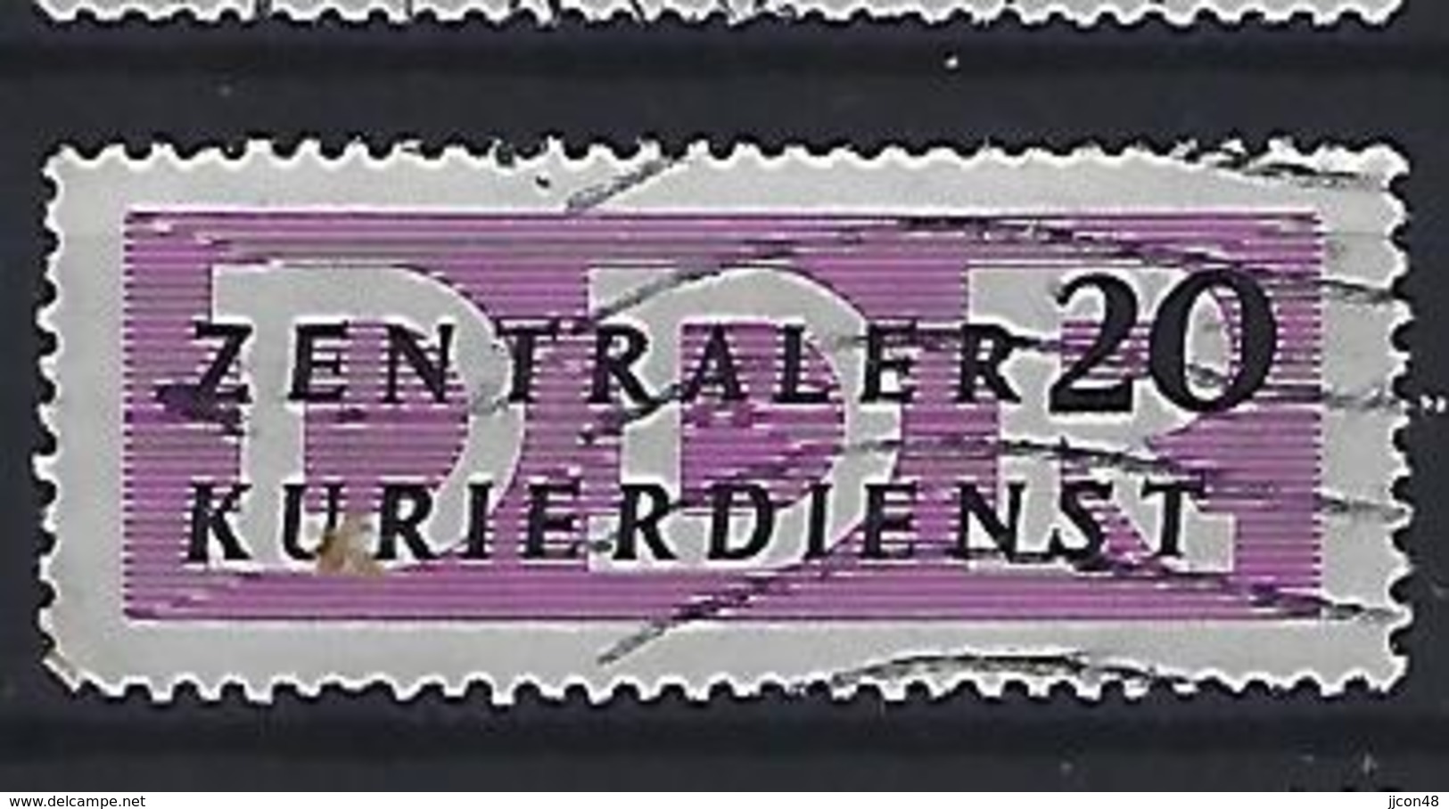 Germany (DDR) 1956 Dienstmarken Fur Den ZKD (o) Mi.7 - Afgestempeld