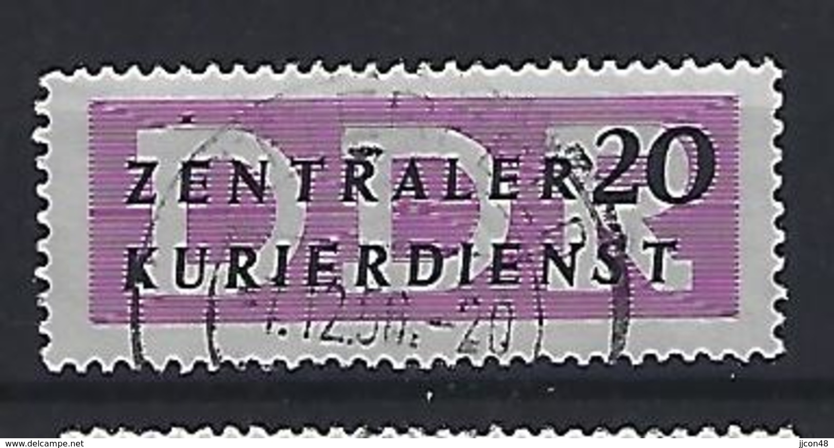 Germany (DDR) 1956 Dienstmarken Fur Den ZKD (o) Mi.7 - Afgestempeld