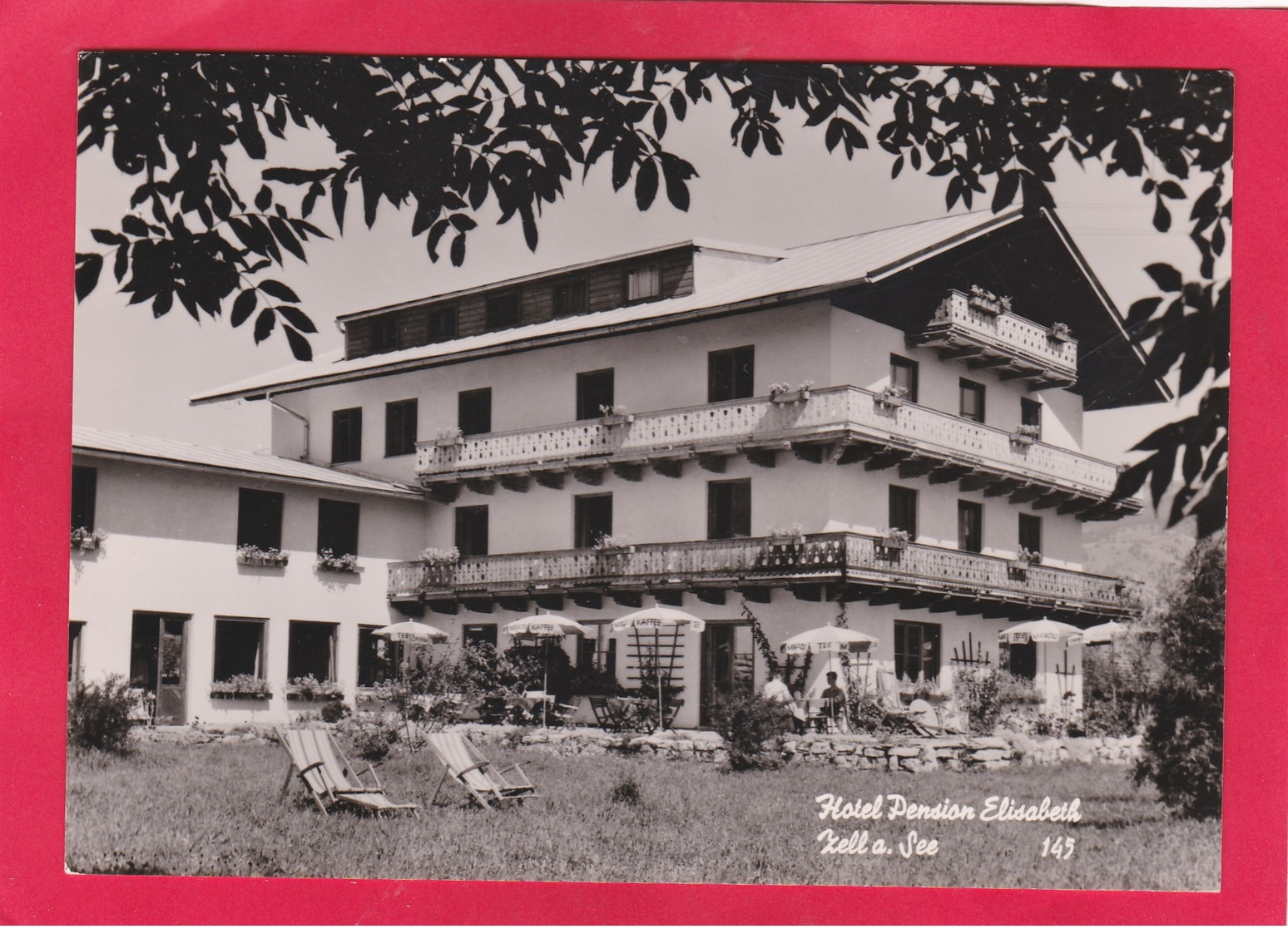 Modern Post Card Of Hotel Elisabeth,Zell Am See,Salzburg, Austria,A37. - Zell Am See