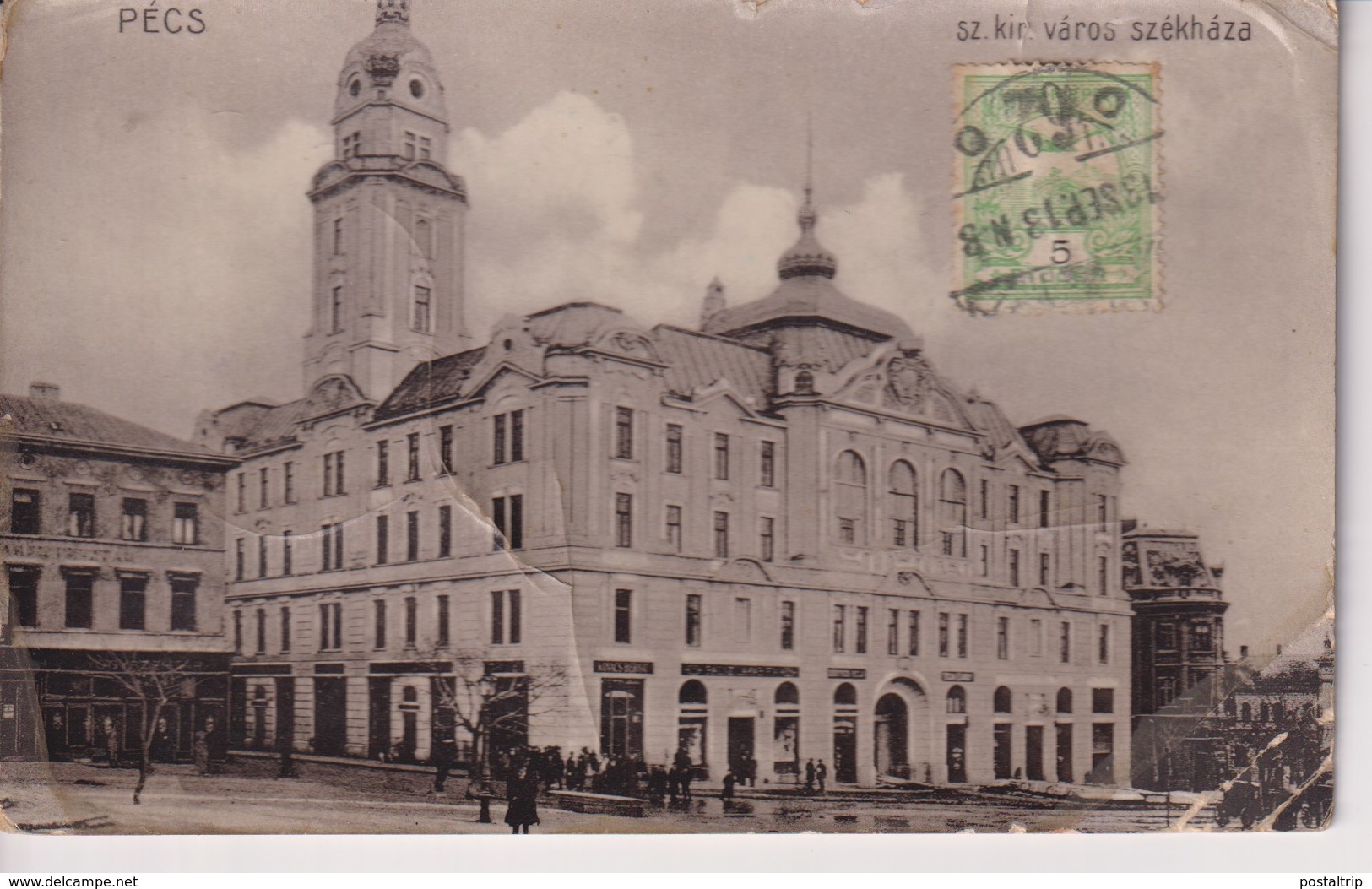 RPPC SOME CRACS SEE SCAN PECS SZ KIR VAROS SZEKHAZA - Hungary