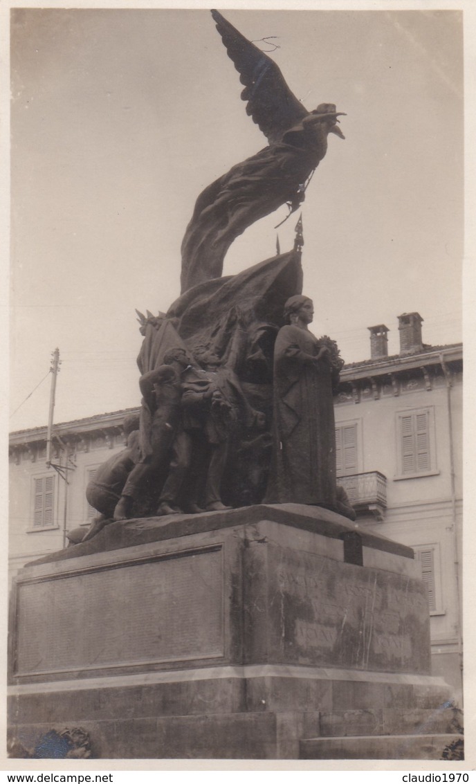 CARTOLINA - BUSTO ARSIZIO - VARESE - MONUMENTO AI CADUTI - Busto Arsizio