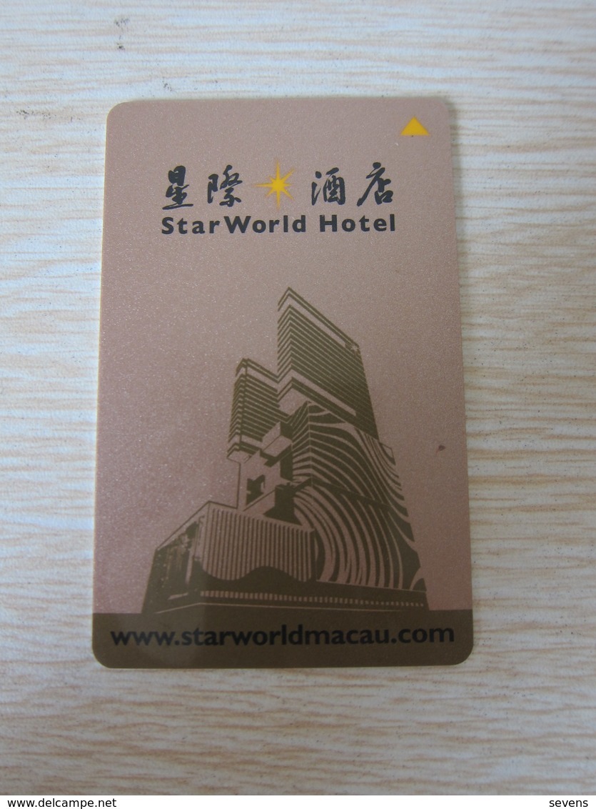 Star World Hotel,Macau(backside With CEG Privilege Club Logo) - Hotelkarten