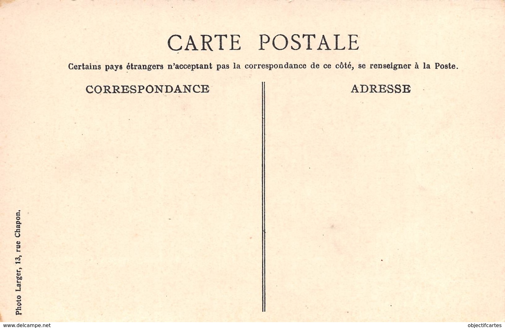 MALI Ancien Soudan Français TOMBOUCTOU Maison De Barth  2 (scan Recto Verso)nono0106 - Malí