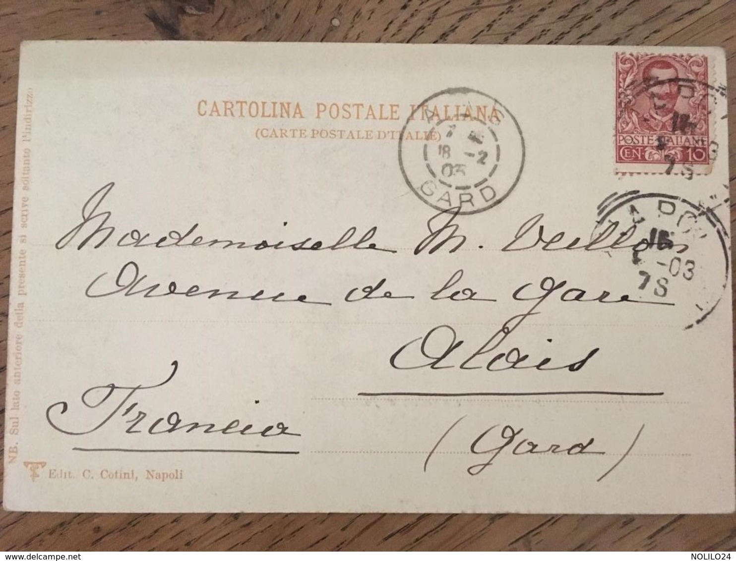 CPA, NAPOLI - STRADA Caracciolo Con Veduta Di Posillipo, écrite En 1903, Timbre, éd Ctini, Napoli, Bon état - Napoli (Naples)