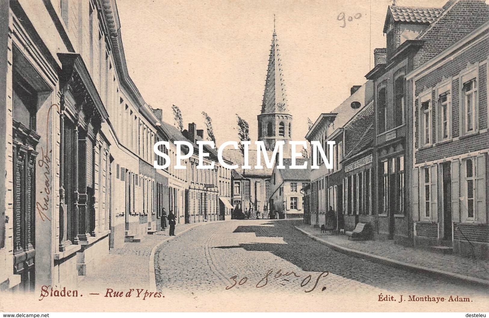 Rue D'Ypres - Staden - Staden