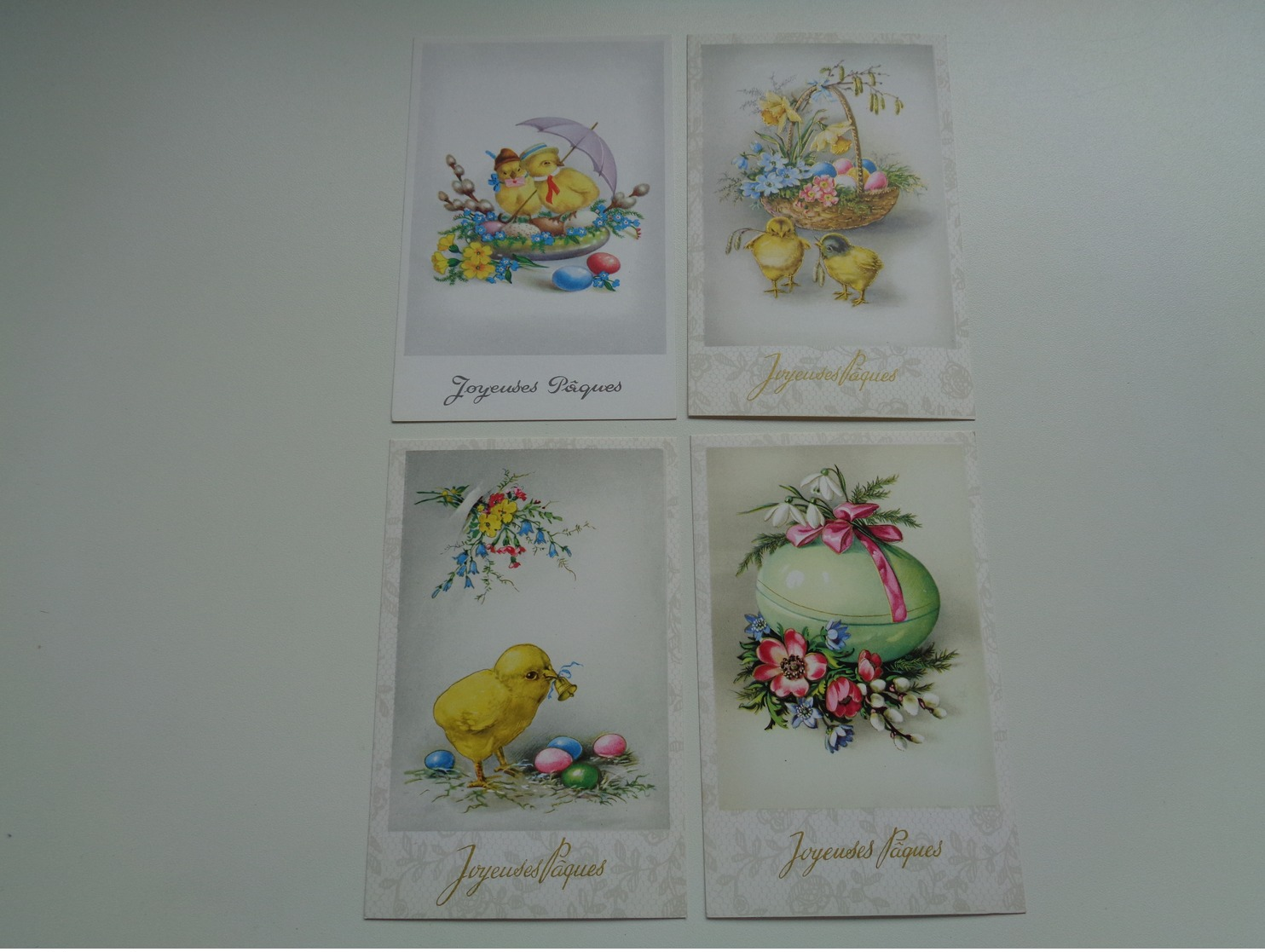 Beau lot de 50 cartes postales de fantaisie  Pâques    Mooi lot van 50 postkaarten fantasie  Pasen  - 50 scans