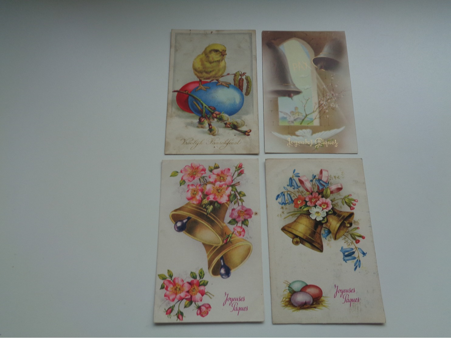 Beau lot de 50 cartes postales de fantaisie  Pâques    Mooi lot van 50 postkaarten fantasie  Pasen  - 50 scans