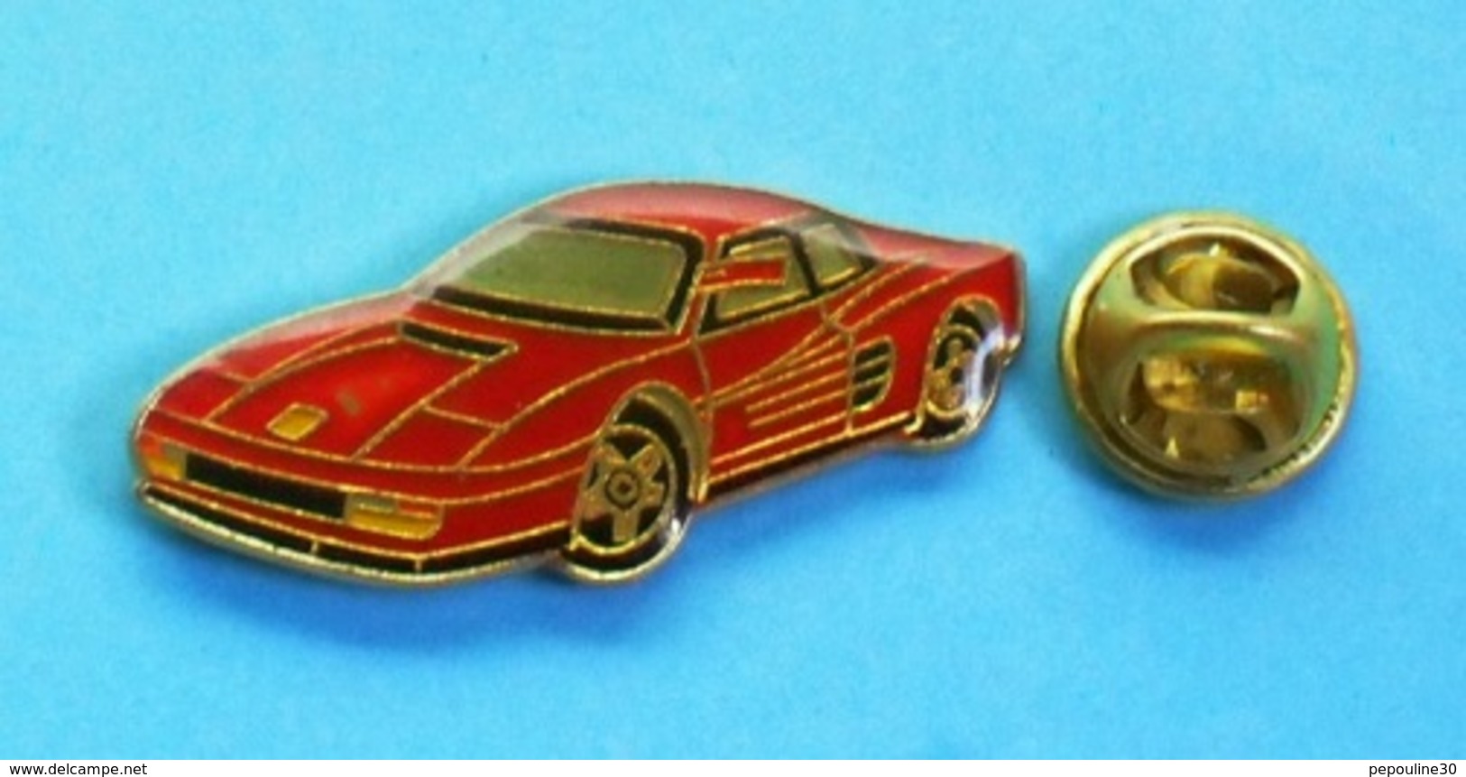 1 PIN'S //    ** FERRARI TESTAROSSA ** - Ferrari